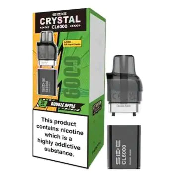 SKE Crystal CL6000 Prefilled Replacement Pods - Box of 5