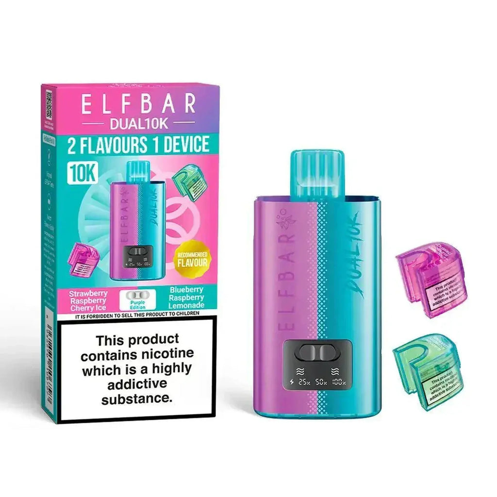 Elf B Dual 10K Puffs Prefilled Pod Vape kit - Box of 5