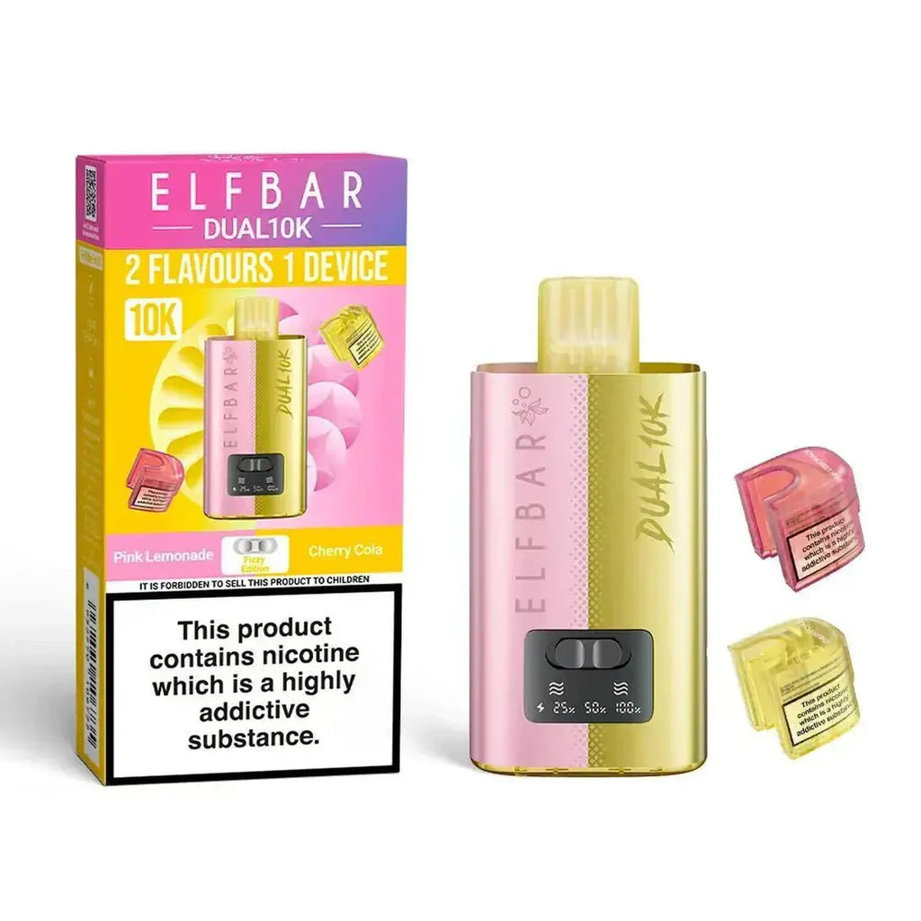 Elf B Dual 10K Puffs Prefilled Pod Vape kit - Box of 5