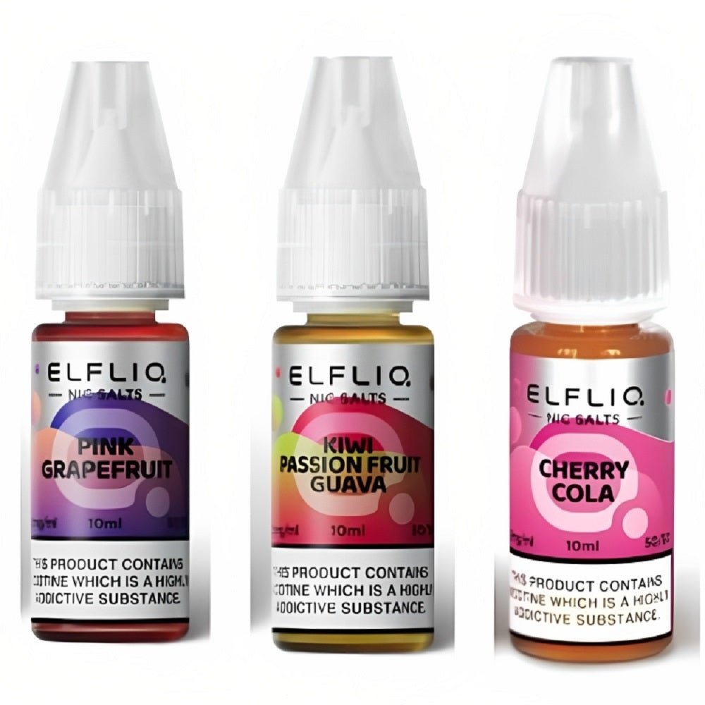 Elf Bar Elf Liq 10ml Nic Salt 10mg & 20mg - Box of 10