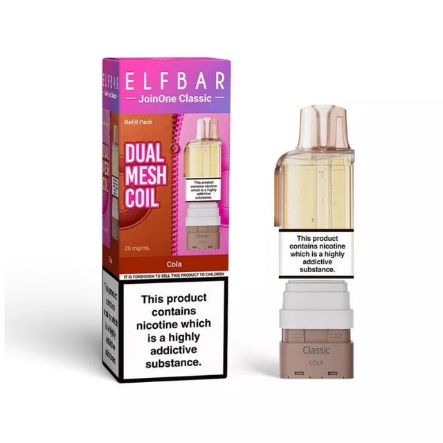 Elf Bar JoinOne15 Classic Replacement Pods Box of 5 - Wholesale Price !