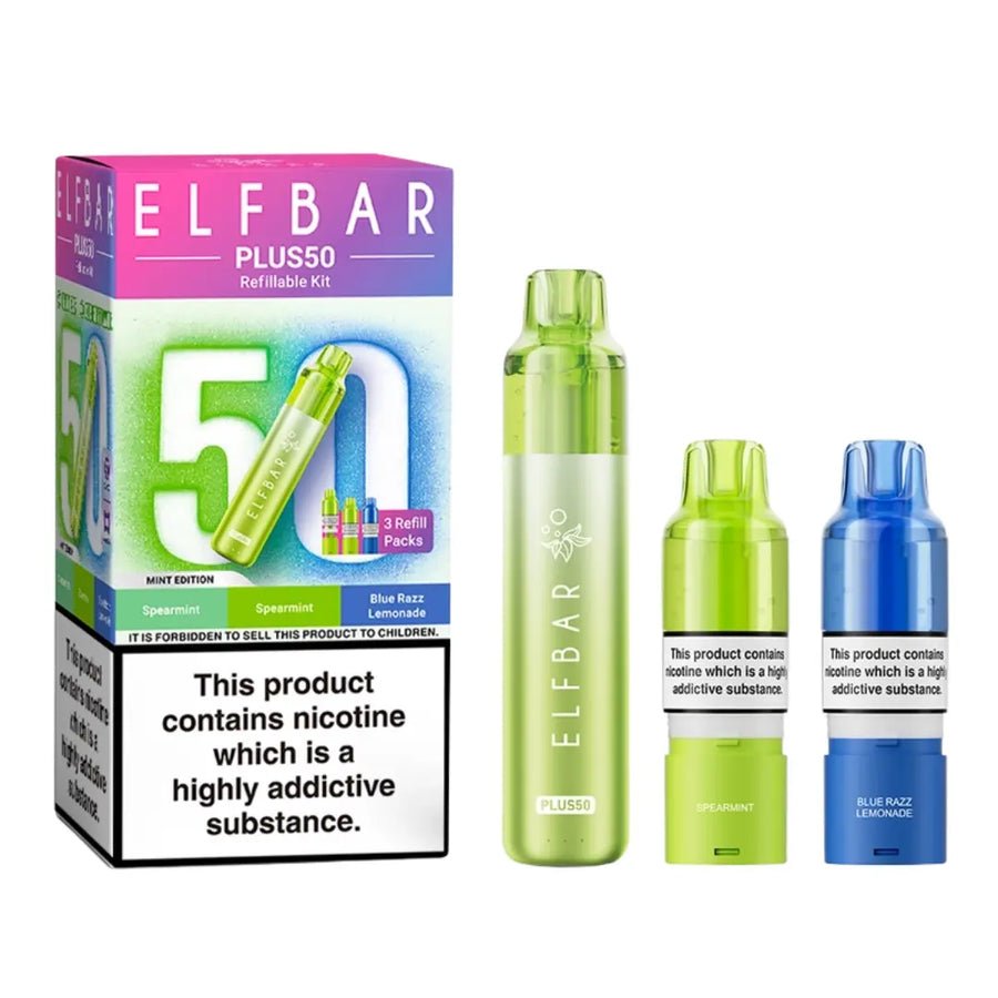 Elf Bar Plus 50 Vape Kit ( Box of 5) - Wholesale Price !