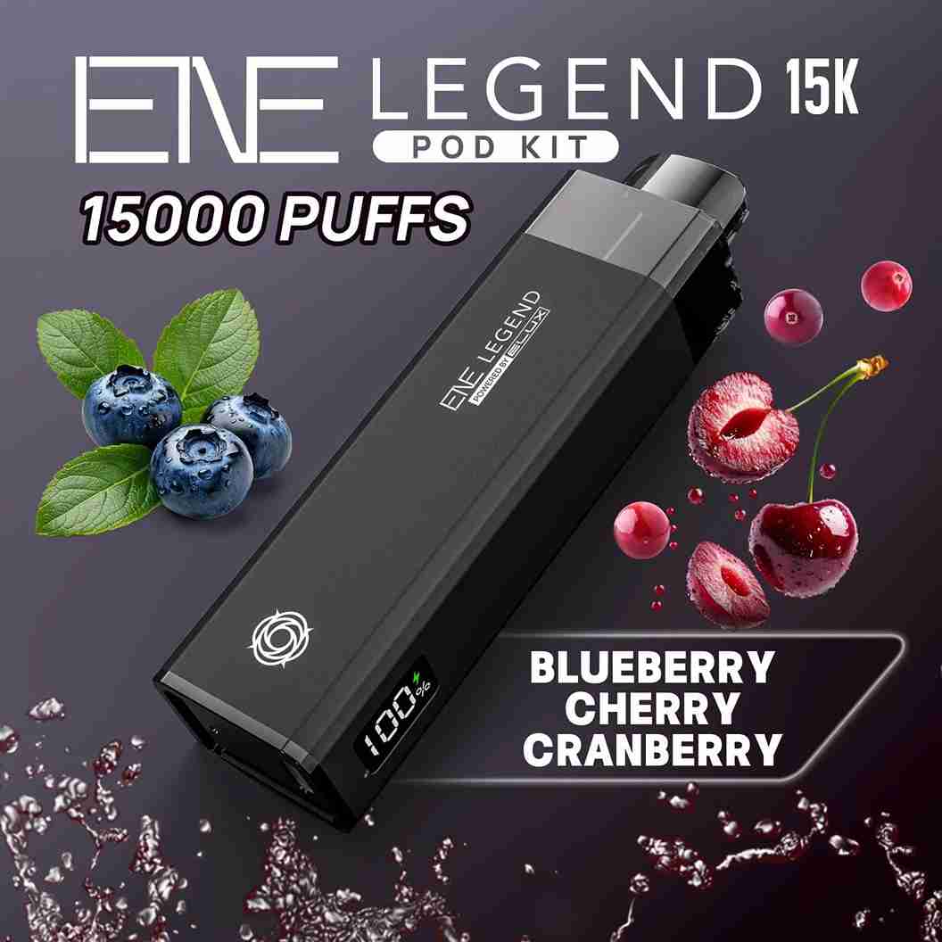 Elux ENE Legend 15k Puffs Prefilled Pod Kit - Box of 5