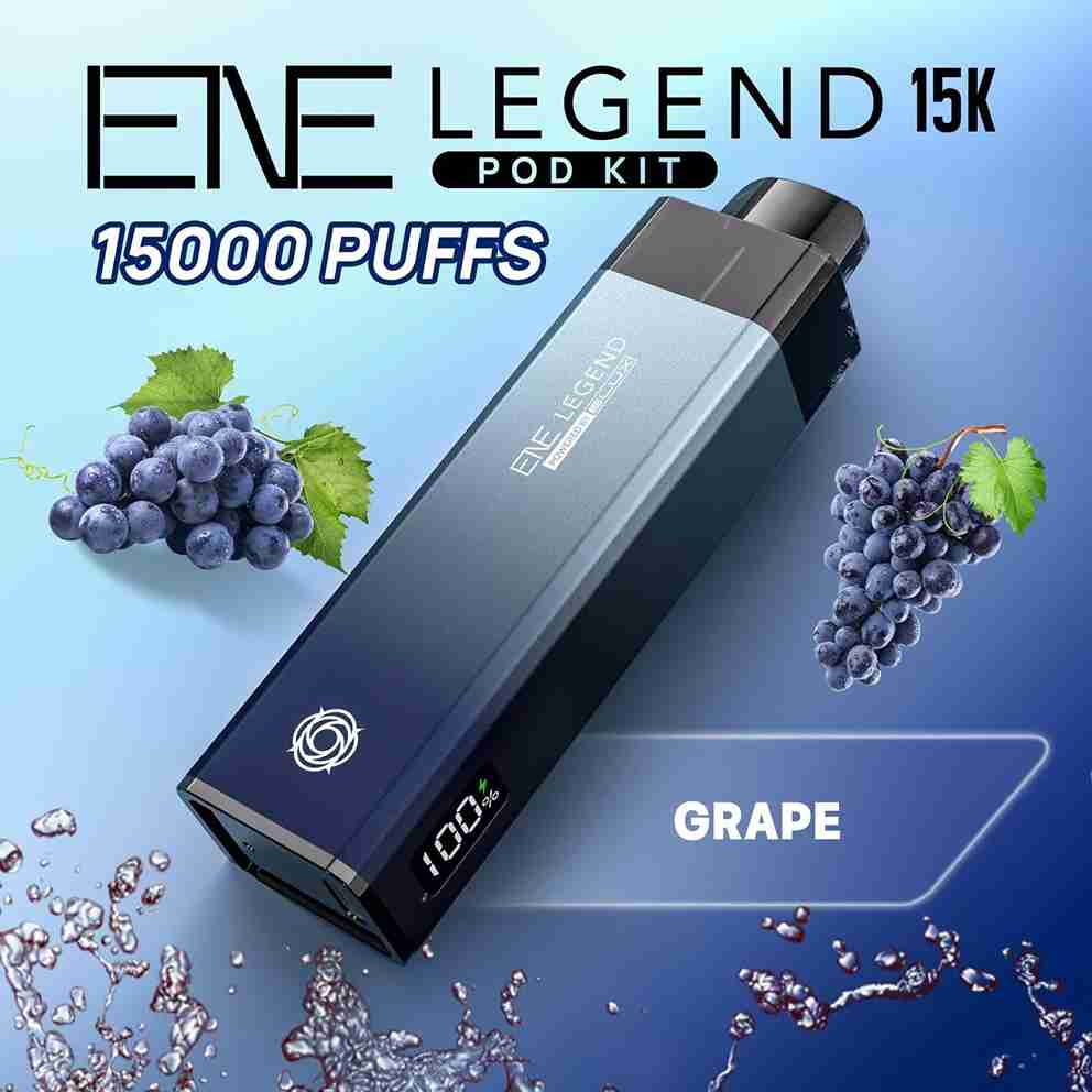 Elux ENE Legend 15k Puffs Prefilled Pod Kit - Box of 5