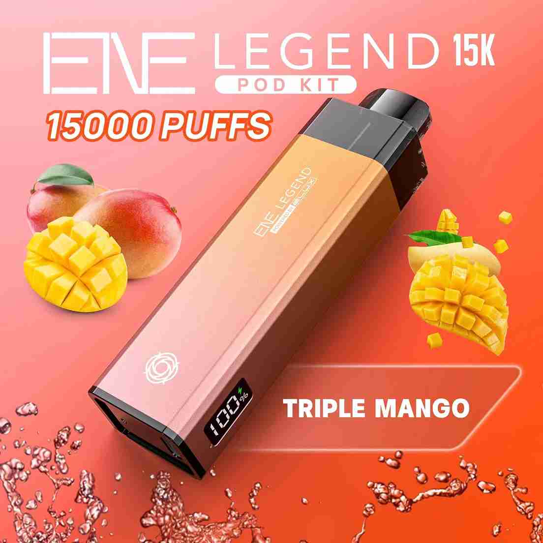 Elux ENE Legend 15k Puffs Prefilled Pod Kit - Box of 5