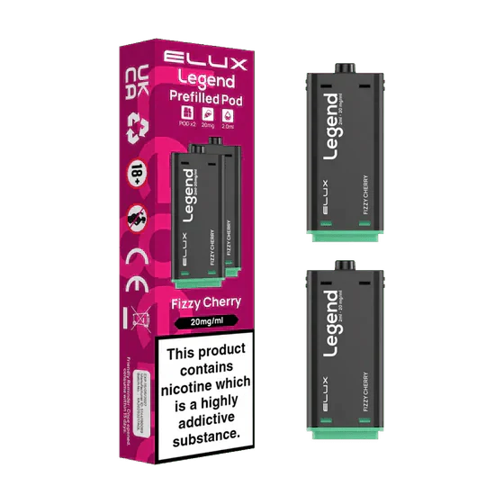 Elux Legend 1500 Replacement Pods Pack of 2 - Wholesale Price !