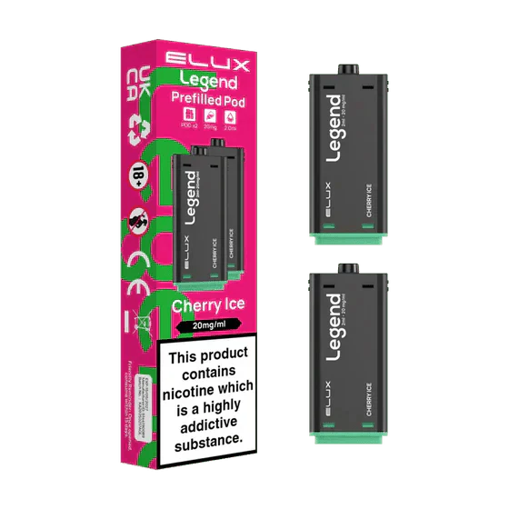 Elux Legend 1500 Replacement Pods Pack of 2 - Wholesale Price !