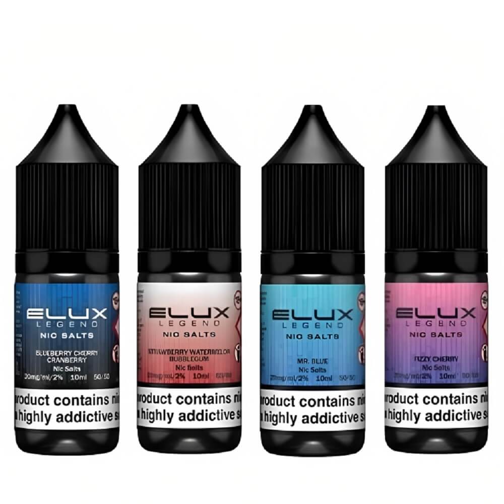 Elux Legend Nic Salt 10ml E-Liquid 10mg/20mg - Box of 10