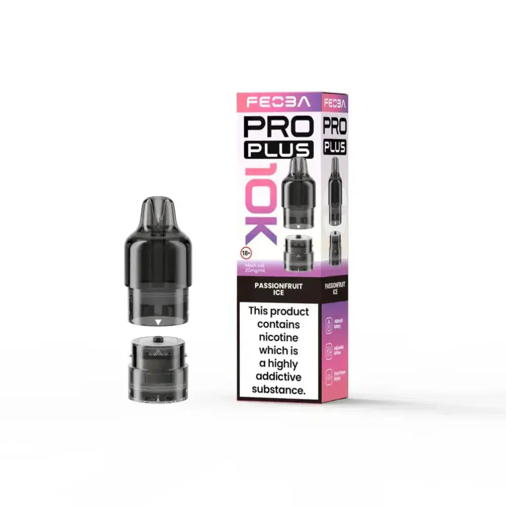 Feoba Pro Plus 10k Replacement Pods Pack of 5 - Wholesale Price !