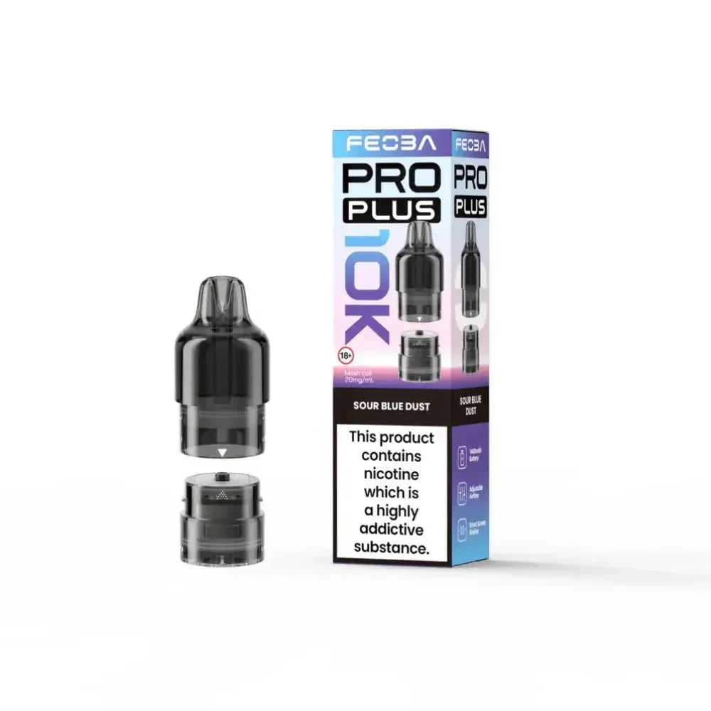Feoba Pro Plus 10k Replacement Pods Pack of 5 - Wholesale Price !