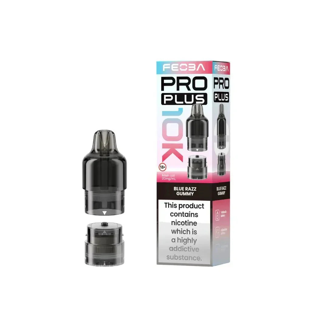 Feoba Pro Plus 10k Replacement Pods Pack of 5 - Wholesale Price !