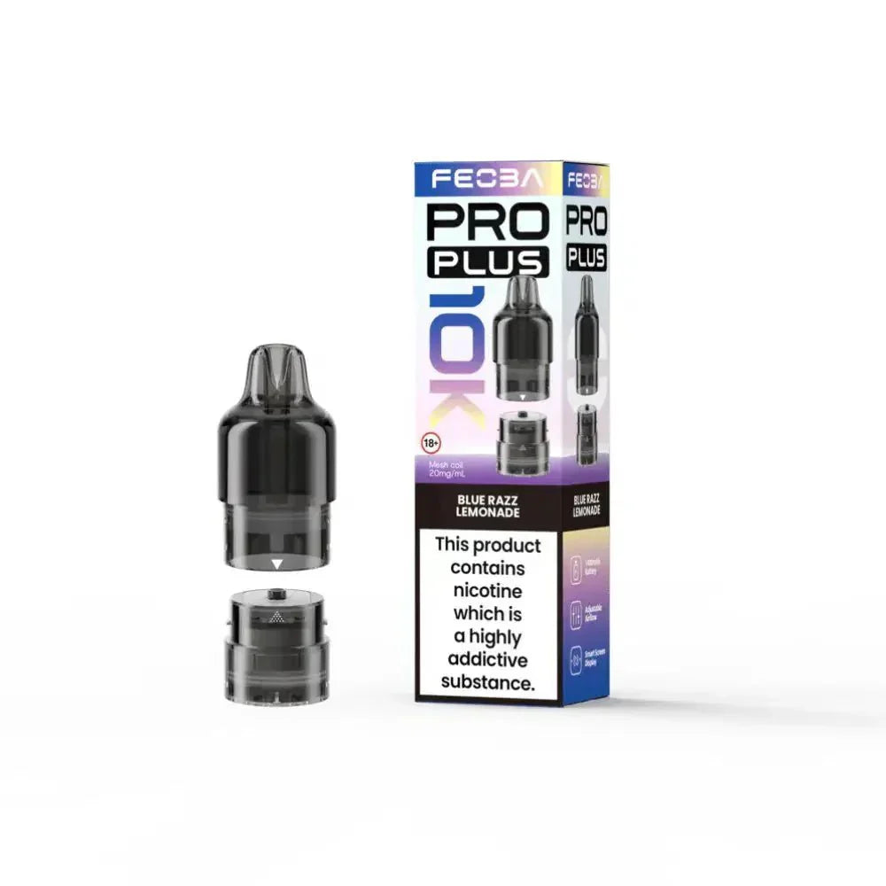 Feoba Pro Plus 10k Replacement Pods Pack of 5 - Wholesale Price !