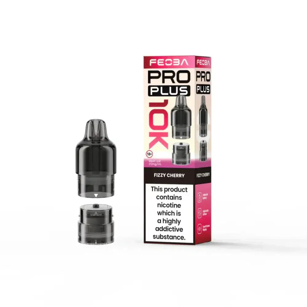 Feoba Pro Plus 10k Replacement Pods Pack of 5 - Wholesale Price !