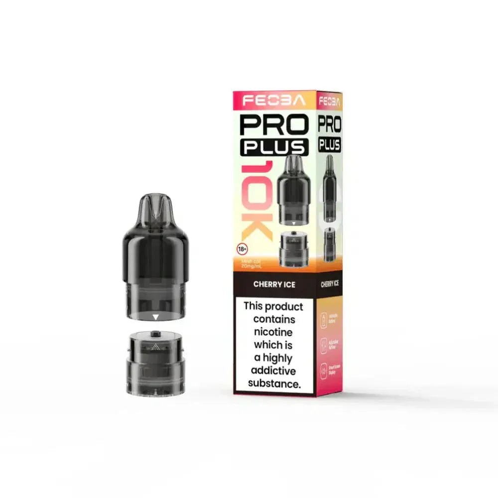 Feoba Pro Plus 10k Replacement Pods Pack of 5 - Wholesale Price !
