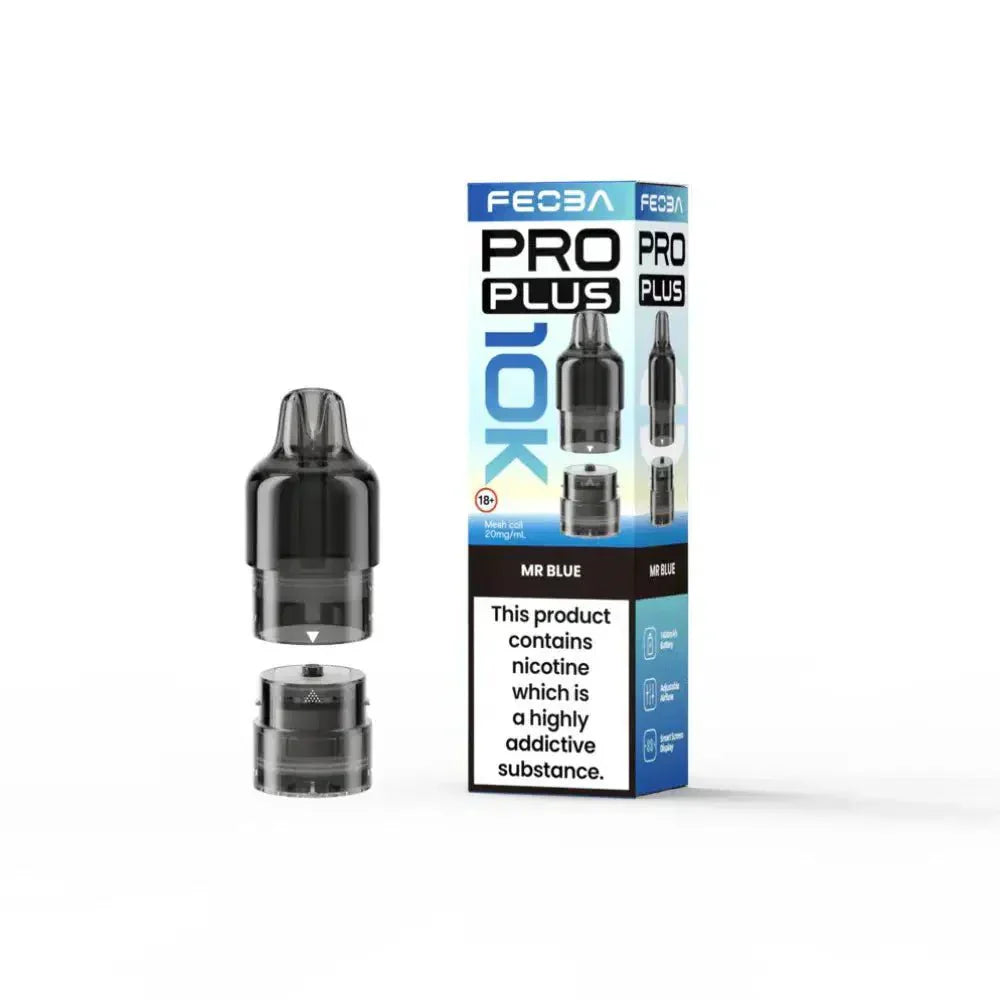 Feoba Pro Plus 10k Replacement Pods Pack of 5 - Wholesale Price !