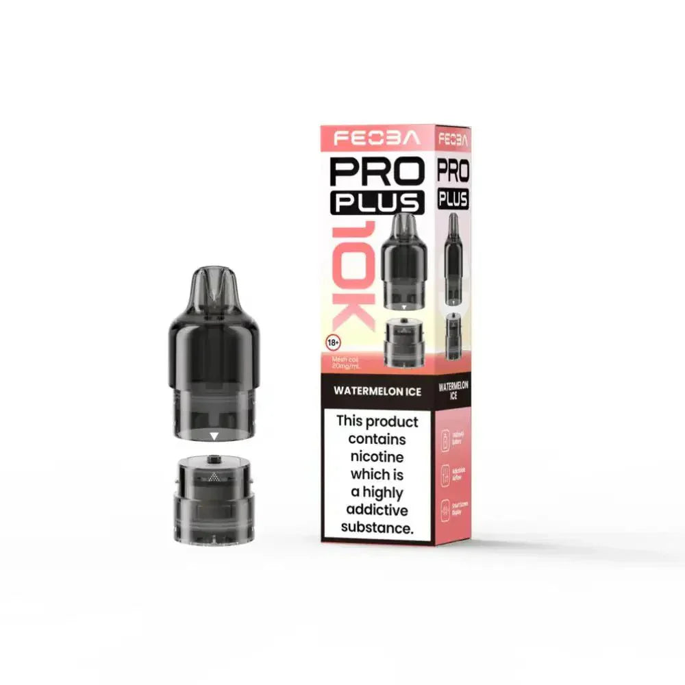 Feoba Pro Plus 10k Replacement Pods Pack of 5 - Wholesale Price !