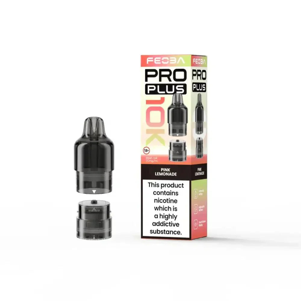 Feoba Pro Plus 10k Replacement Pods Pack of 5 - Wholesale Price !