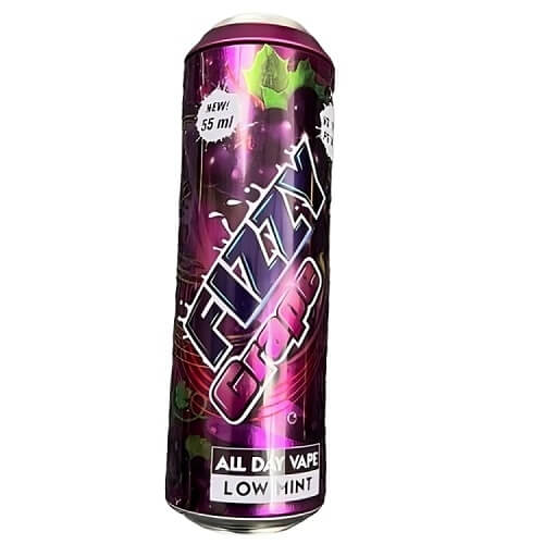 Fizzy 50ml Shortfill E Liquid, Grape Flavour 