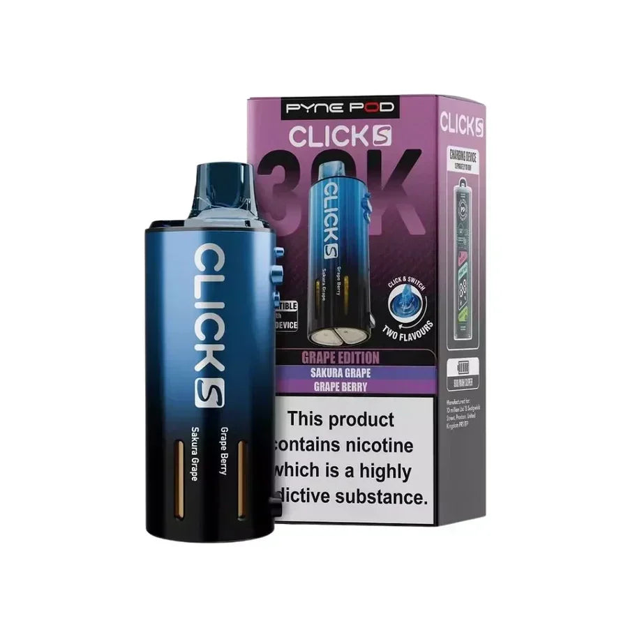 Pyne Pod Click S 30K Prefilled Replacement Pods - Box of 5
