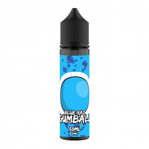 Gumball 50ml Shortfill E Liquid, Blue Raz Gumball Flavour