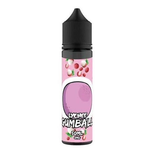 Gumball 50ml Shortfill E Liquid, Lychee Gumball Flavour