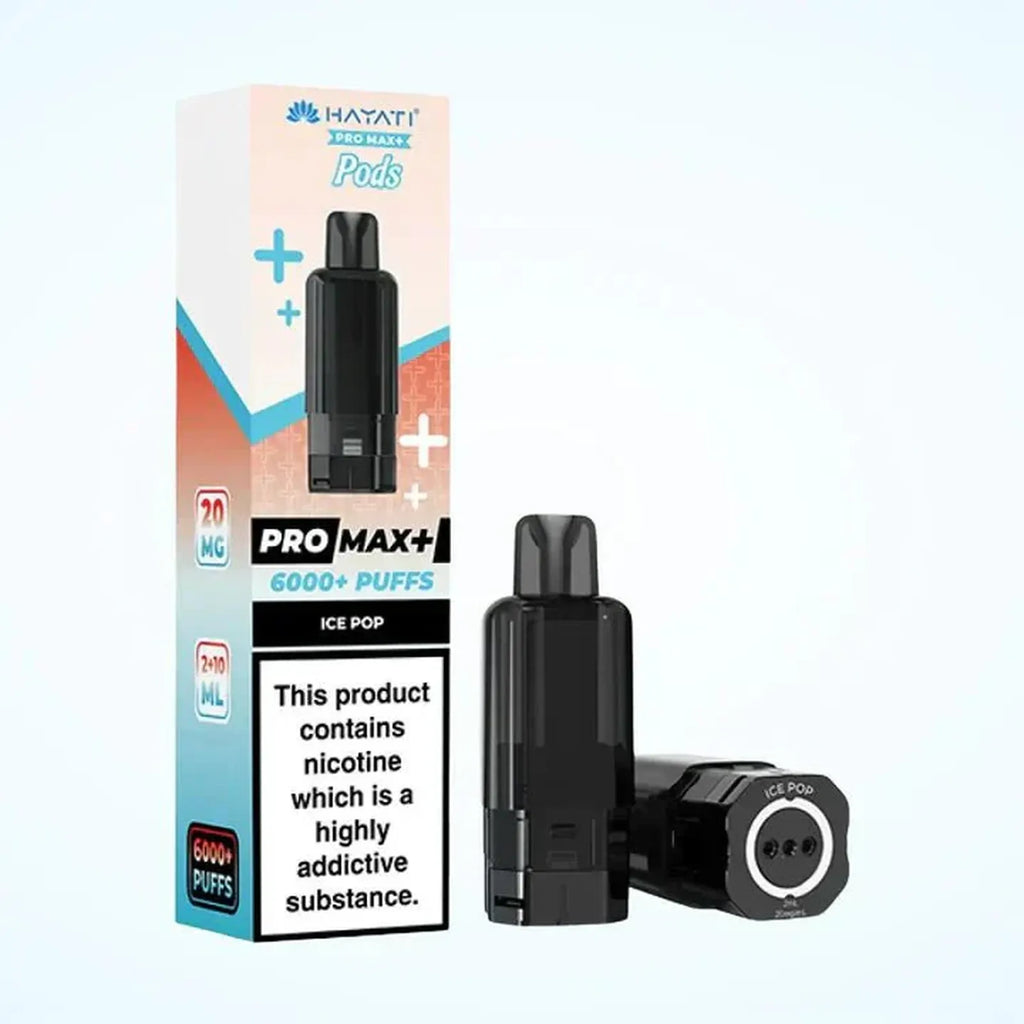 Hayati Pro Max Plus 6000 Prefilled Replacement Pods I Box Of 5
