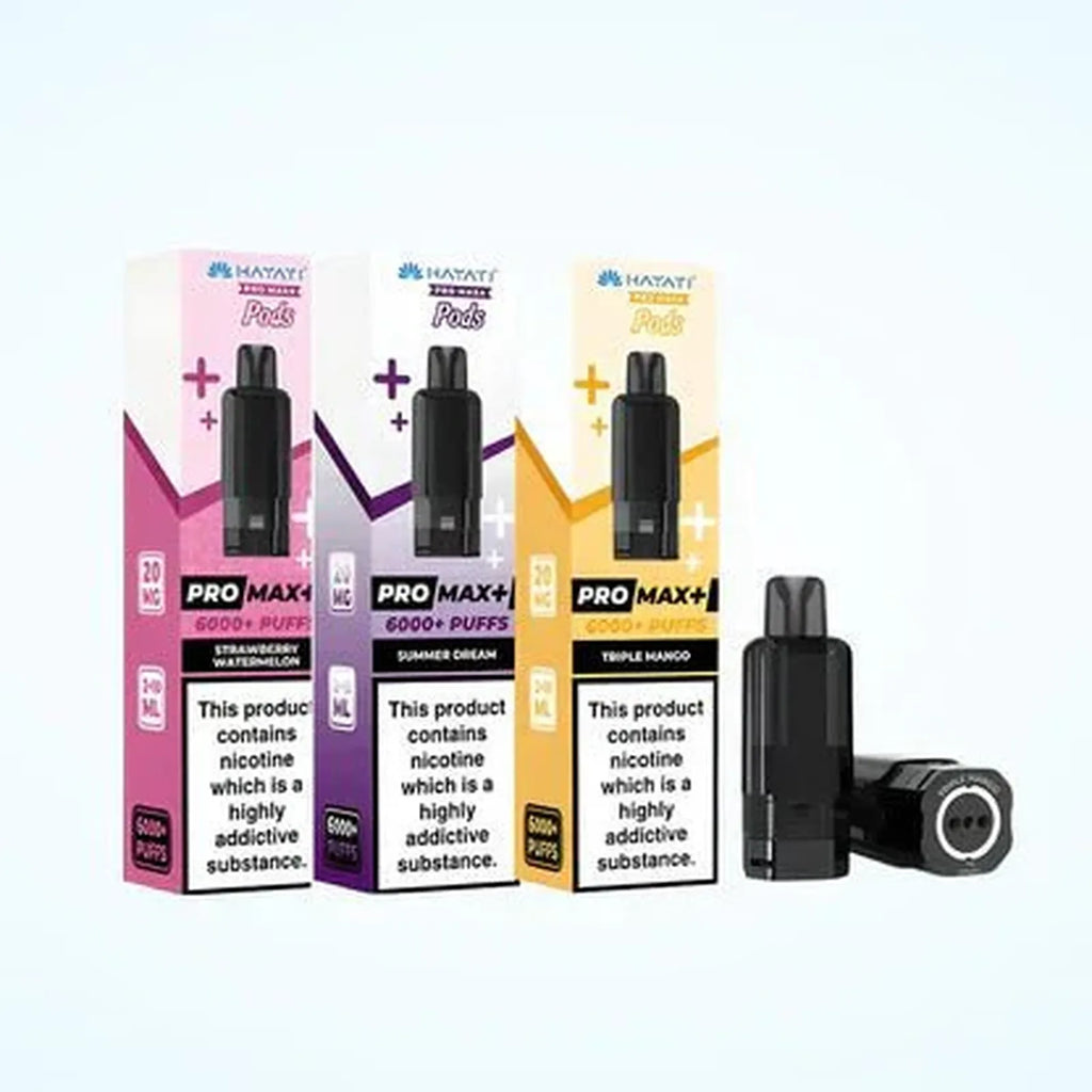 Hayati Pro Max Plus 6000 Prefilled Replacement Pods I Box Of 5