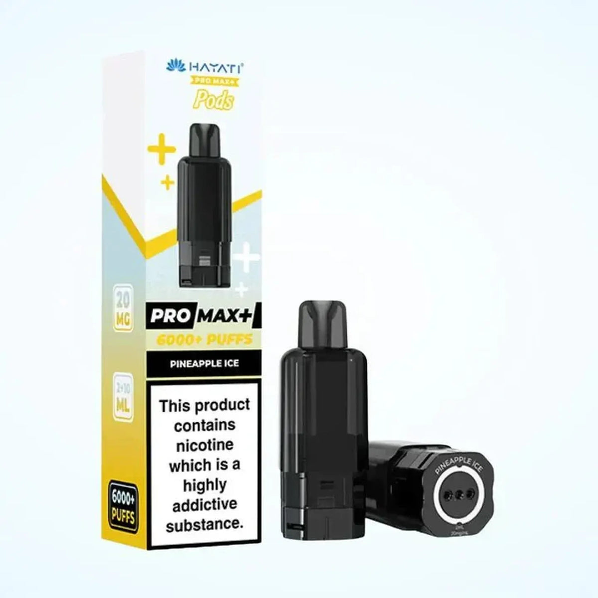 Hayati Pro Max Plus 6000 Prefilled Replacement Pods I Box Of 5