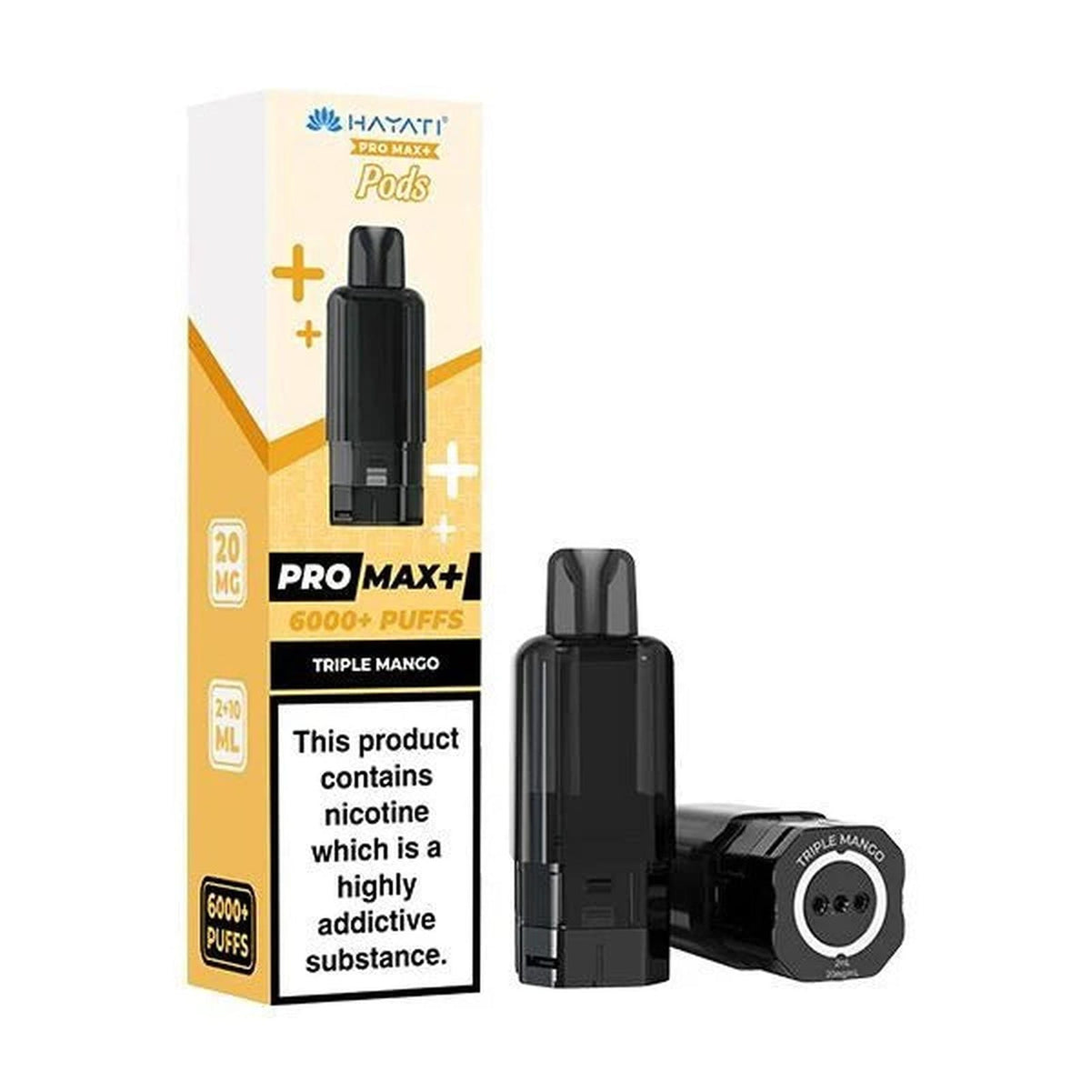 Hayati Pro Max Plus 6000 Prefilled Replacement Pods I Box Of 5