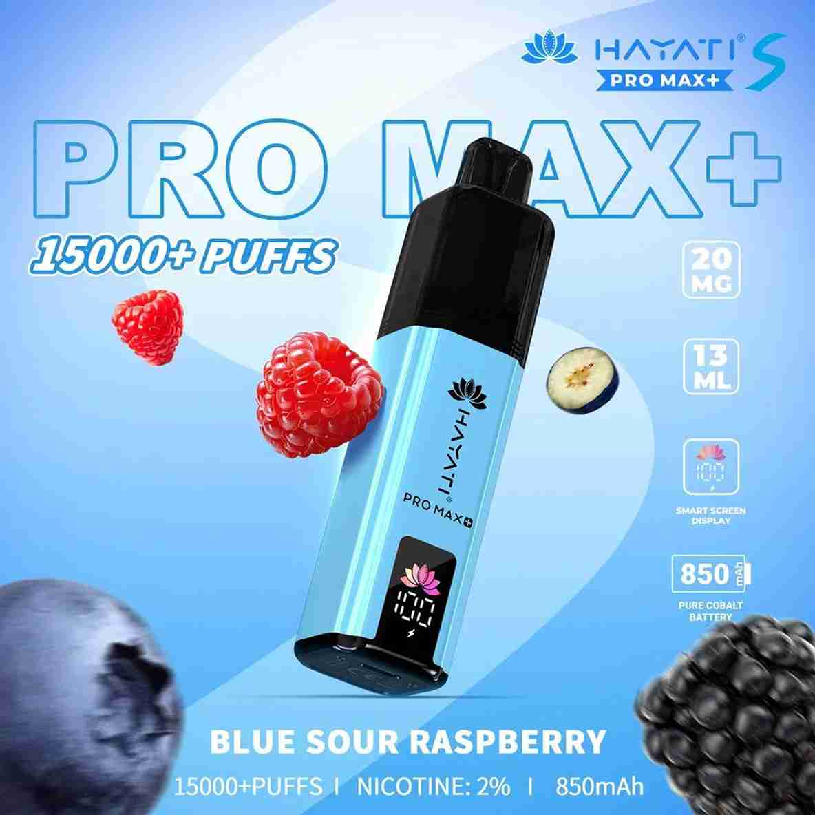 Hayati Pro Max S Plus 15K Prefilled Pod Kit - Box of 5