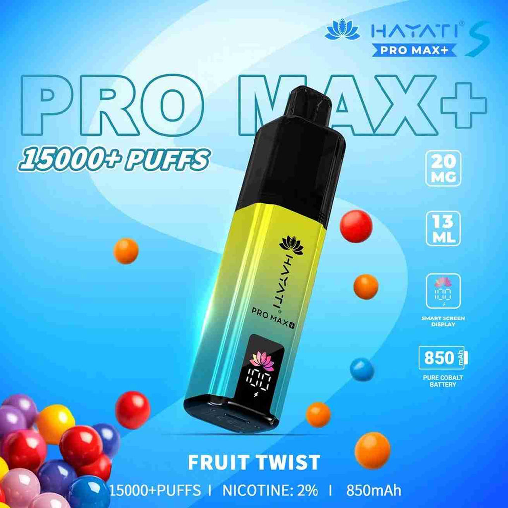 Hayati Pro Max S Plus 15K Prefilled Pod Kit - Box of 5