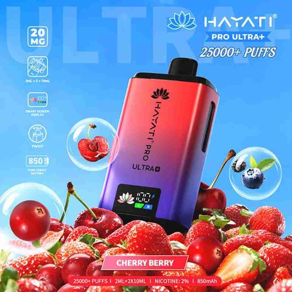 Hayati Pro Ultra Plus 25000 Prefilled Pod Kit - Box of 5