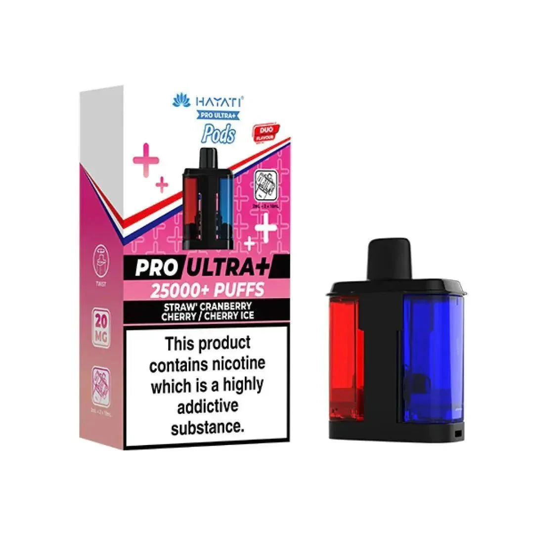 Hayati Pro Ultra Plus 25K Prefilled Replacement Pods – Box of 5