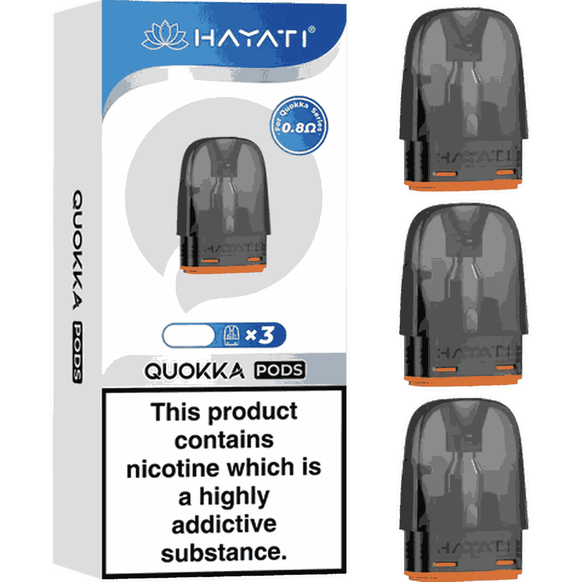 Hayati Quokka Replacement Pods Box Of-3