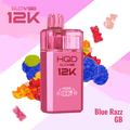 HQD Glow Pro 12k Prefilled vape Pod Kits with Blue Razz Gb flavour
