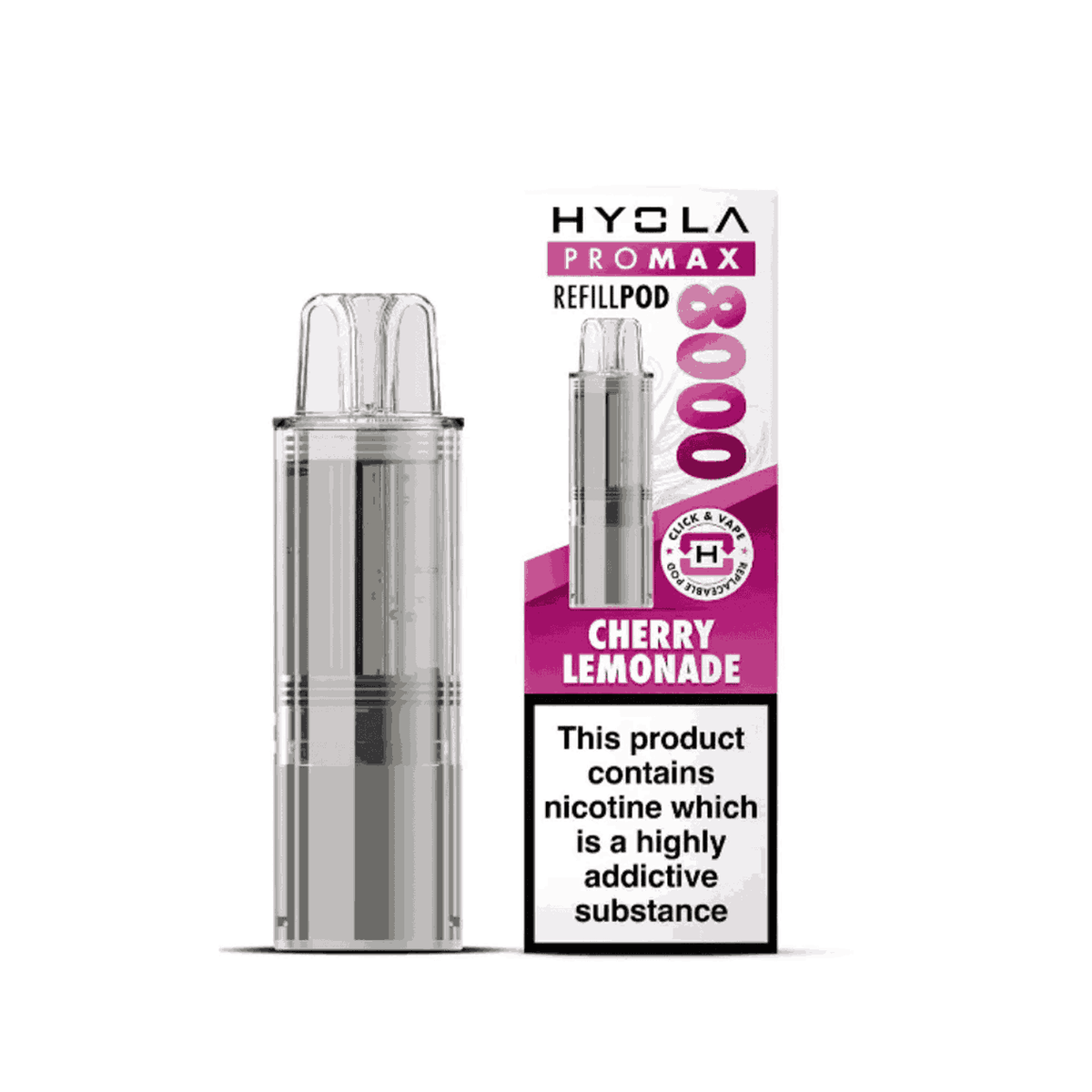 Hyola Pro Max 8000 Prefilled Replacement Pod | Box of 5