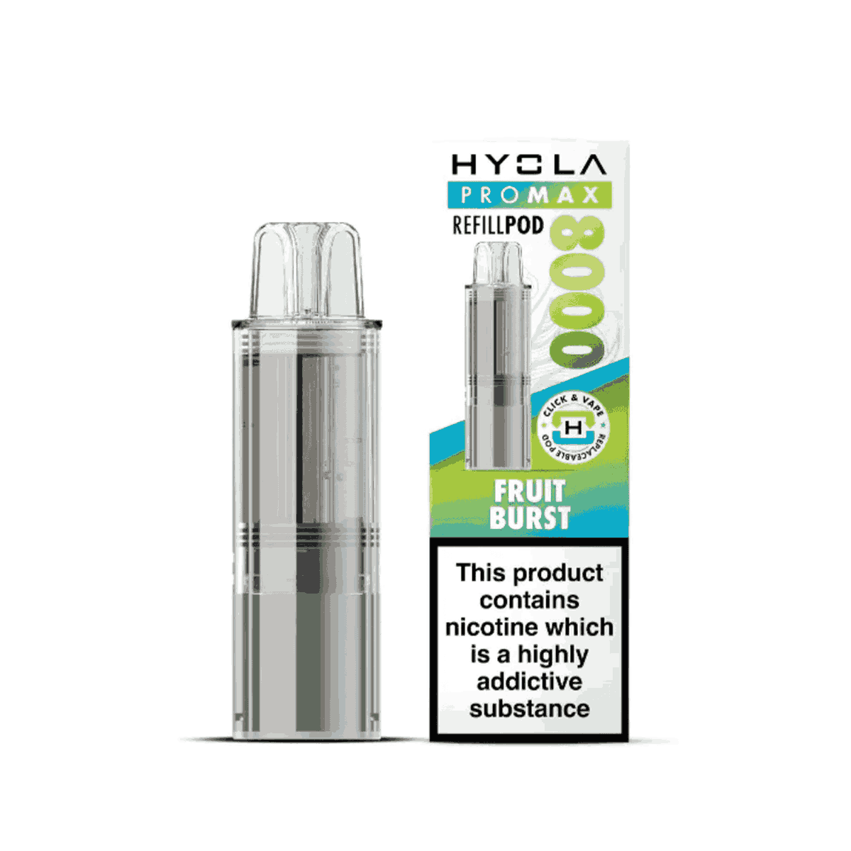 Hyola Pro Max 8000 Prefilled Replacement Pod | Box of 5