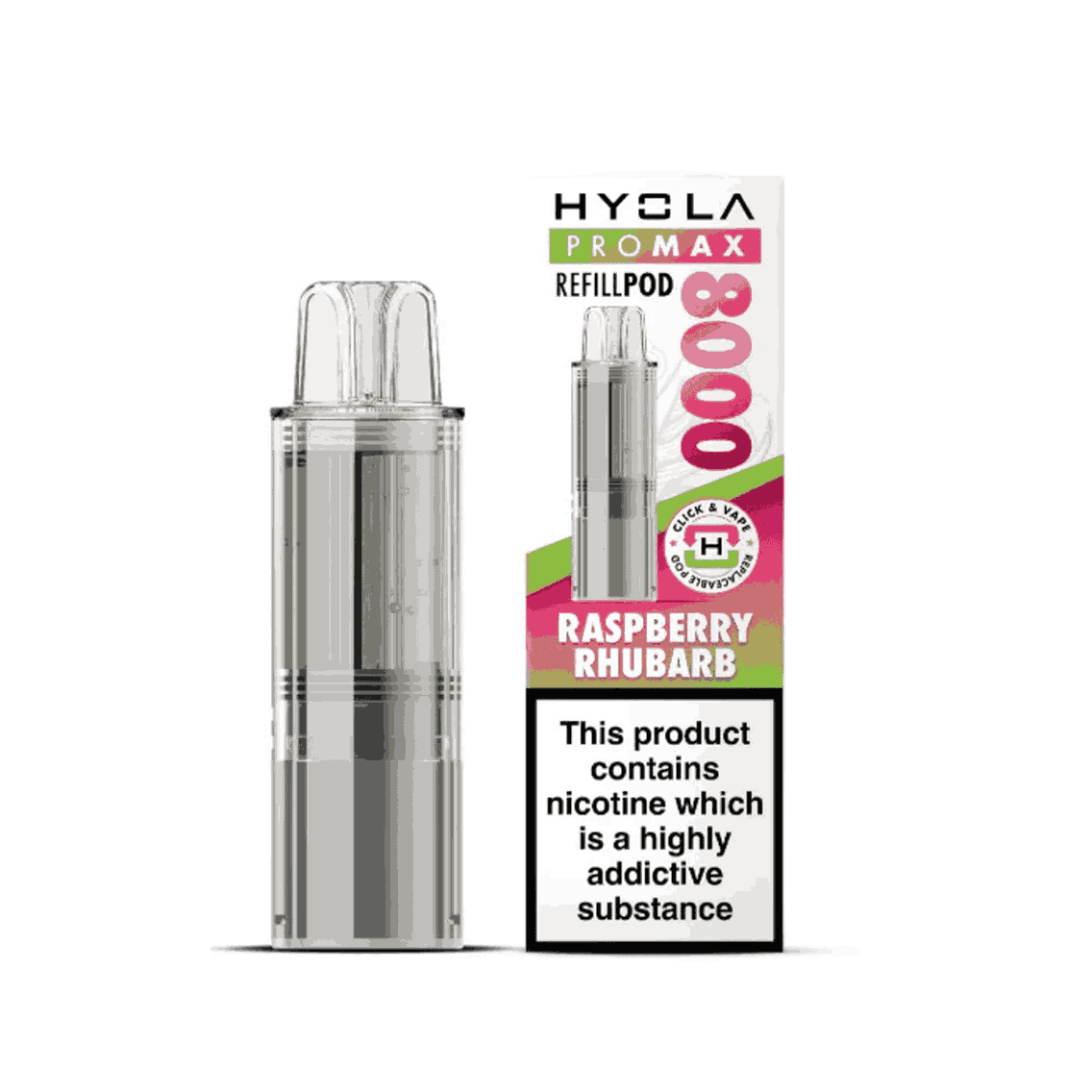 Hyola Pro Max 8000 Prefilled Replacement Pod | Box of 5