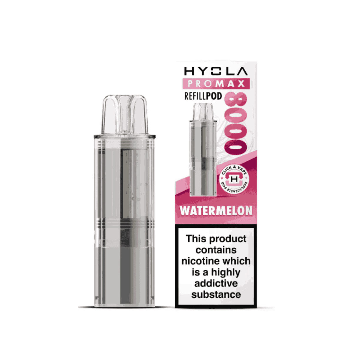 Hyola Pro Max 8000 Prefilled Replacement Pod | Box of 5