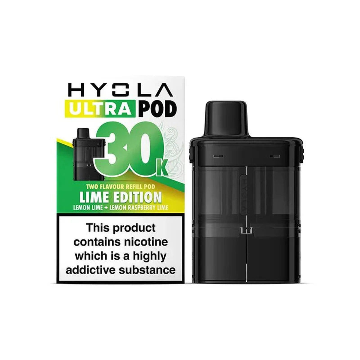 Hyola Ultra 30k Puffs Prefilled Replacement Pods - Pack of 5