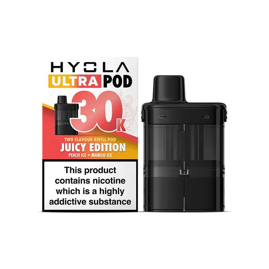 Hyola Ultra 30k Puffs Prefilled Replacement Pods - Pack of 5