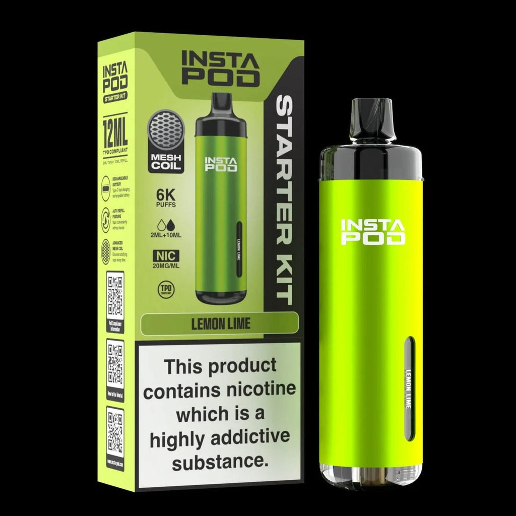 Insta Pod 6000 Prefilled Pod Vape Kit - Box of 5