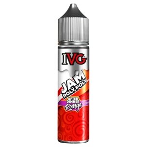 IVG After Dinner Range 50ml Shortfill E Liquid, Jam Roly Poly Flavour