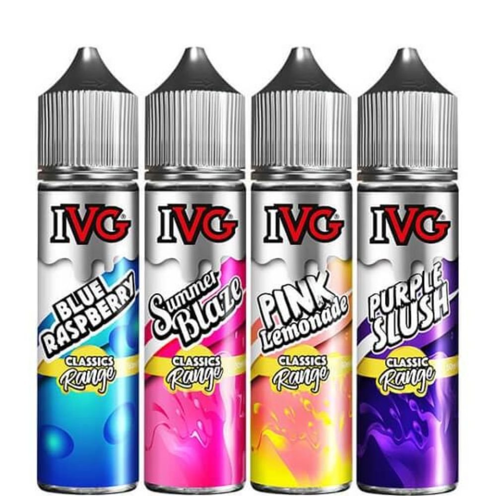 IVG Classic Range 50ml Shortfill E-Liquid | Vape Juice UK