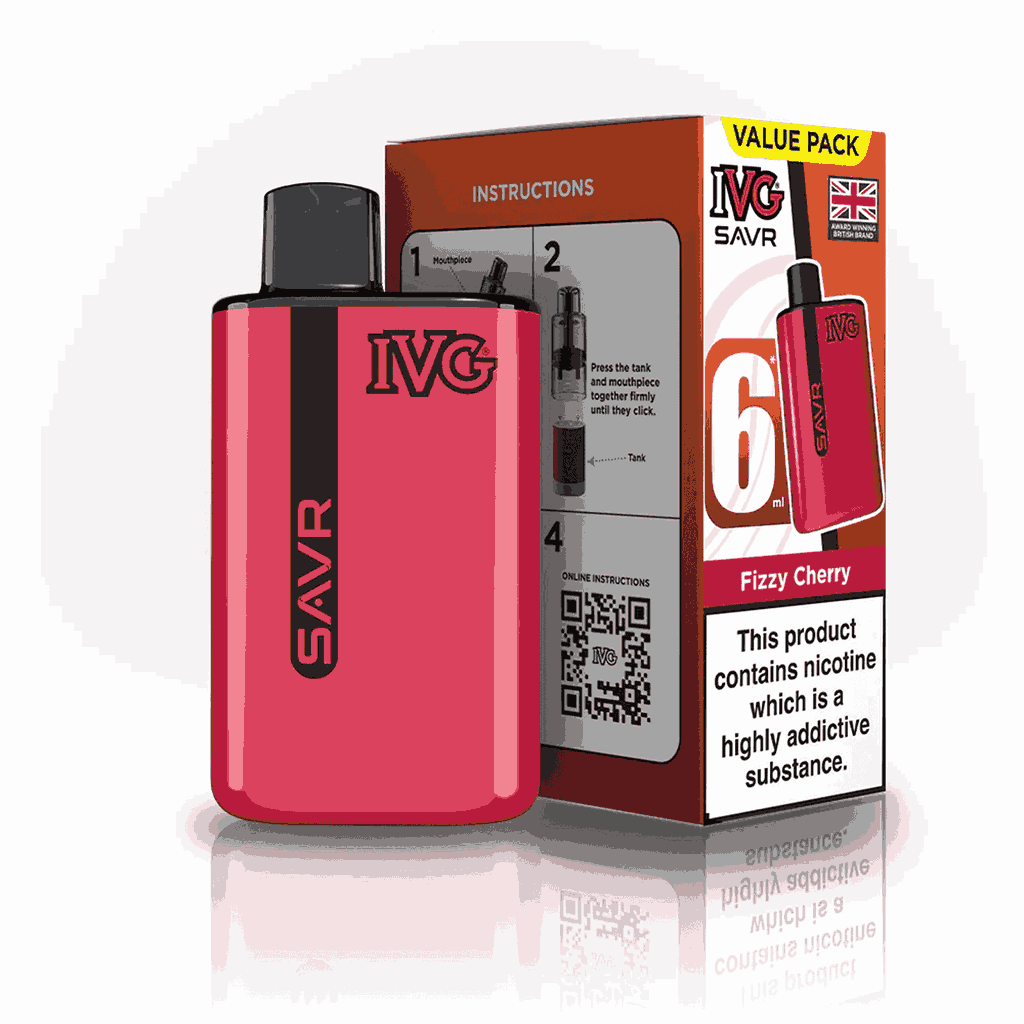 IVG SAVR 3000 Puffs Prefilled Pod Kit - Box of 5