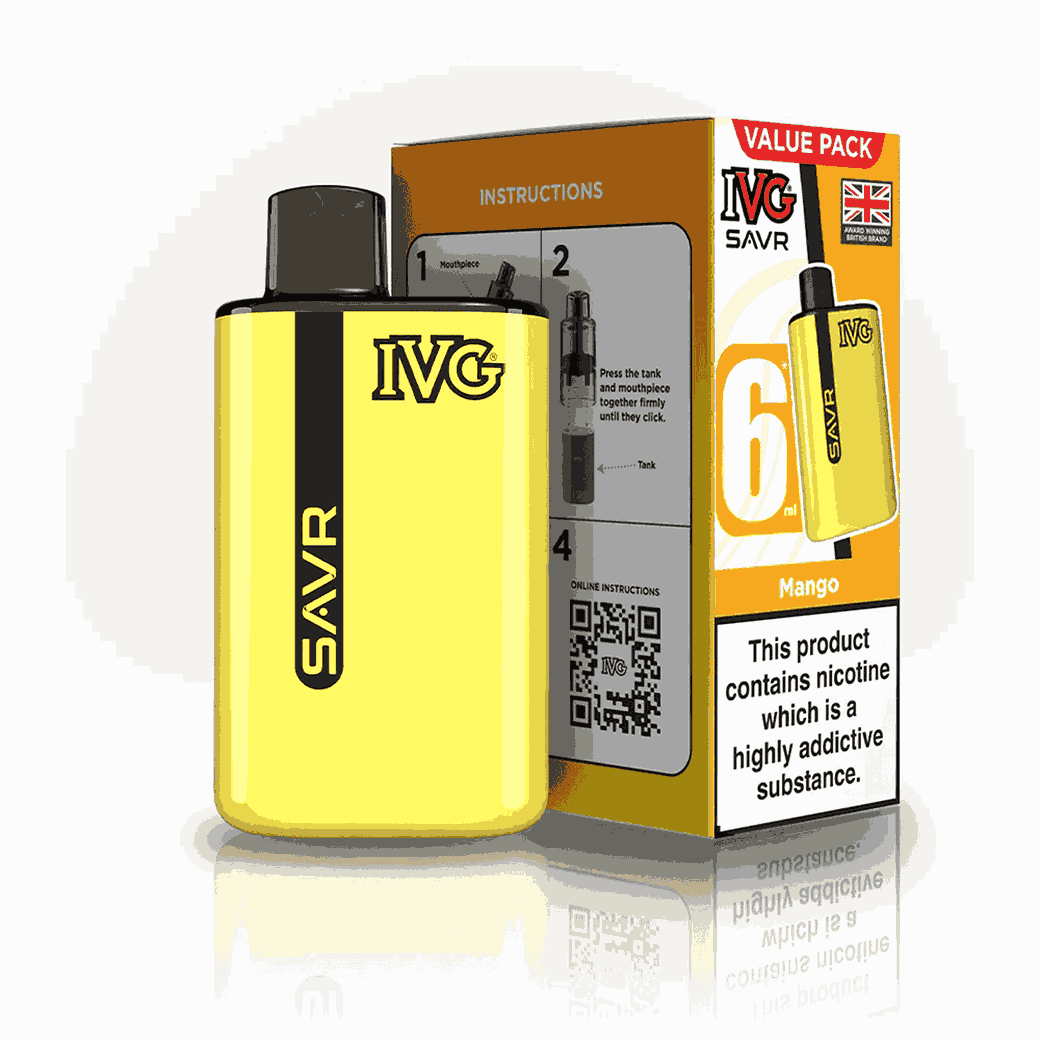 IVG SAVR 3000 Puffs Prefilled Pod Kit - Box of 5