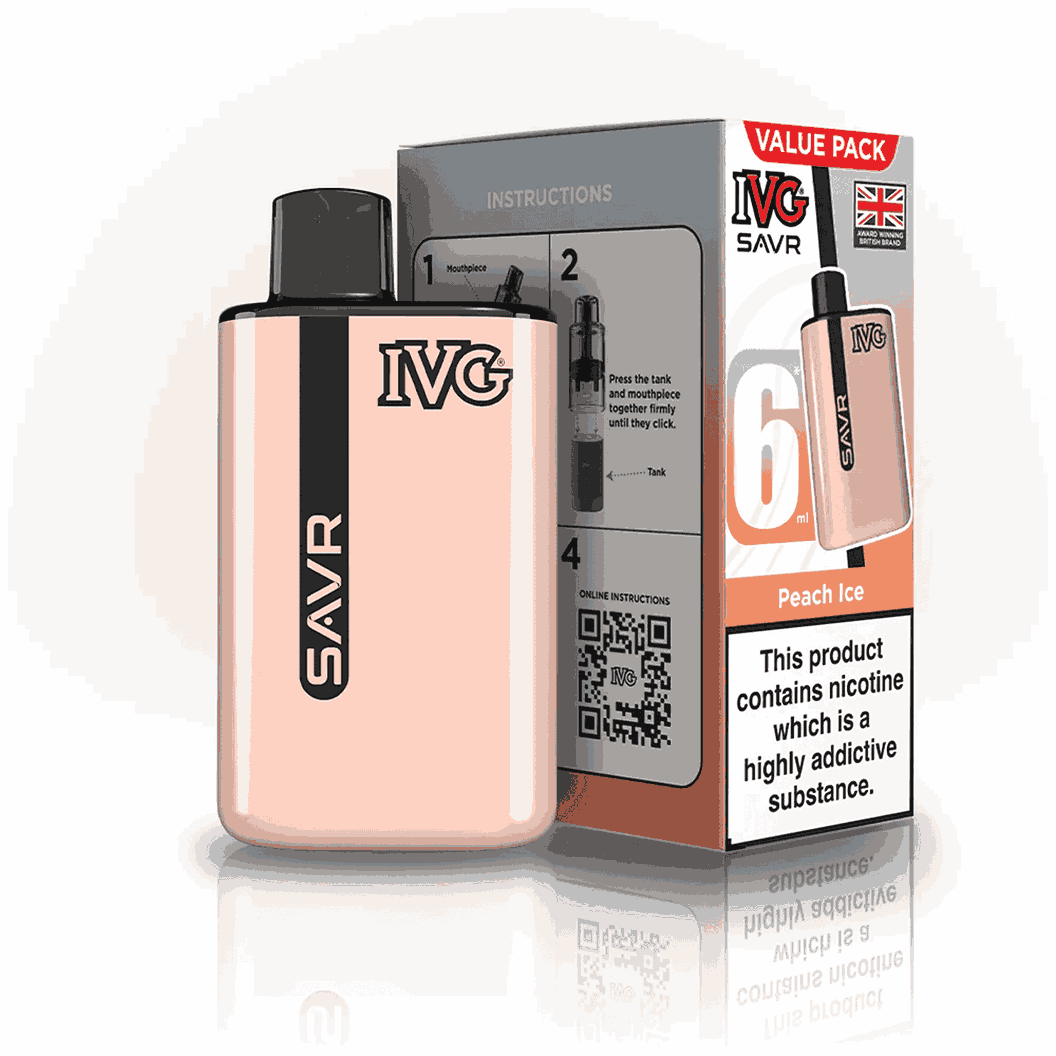 IVG SAVR 3000 Puffs Prefilled Pod Kit - Box of 5