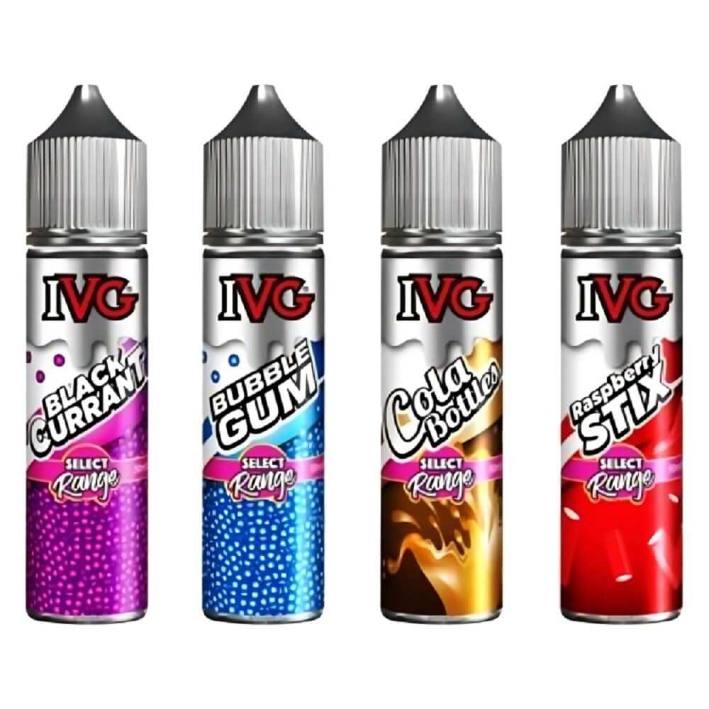 IVG Select Range 50ml Shortfill | Tasty E-Liquid