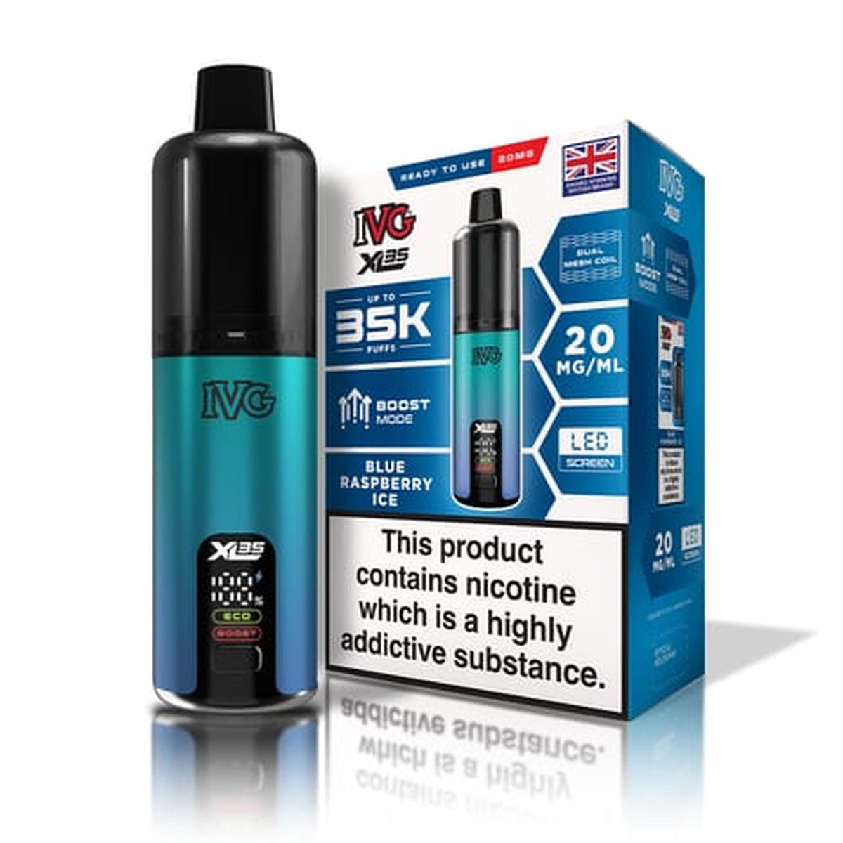 IVG XL 35K Puff Prefilled Pod Vape Kit - Box of 5