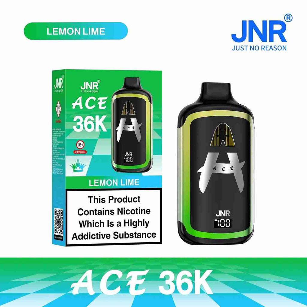 JNR Ace 36K Puffs Prefilled Vape Pod Kit - Box of 5